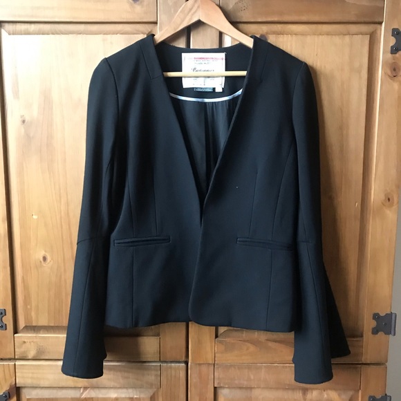 Anthropologie Jackets & Blazers - Anthropologie Cartonnier Black Jacket Size S